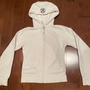 Lululemon Scuba Hoodie - Size 4 White